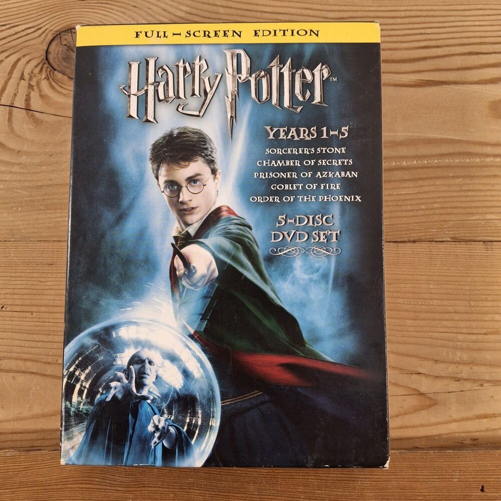 Harry Potter Years 1-5 DVD, 5-Disc Set Box Set